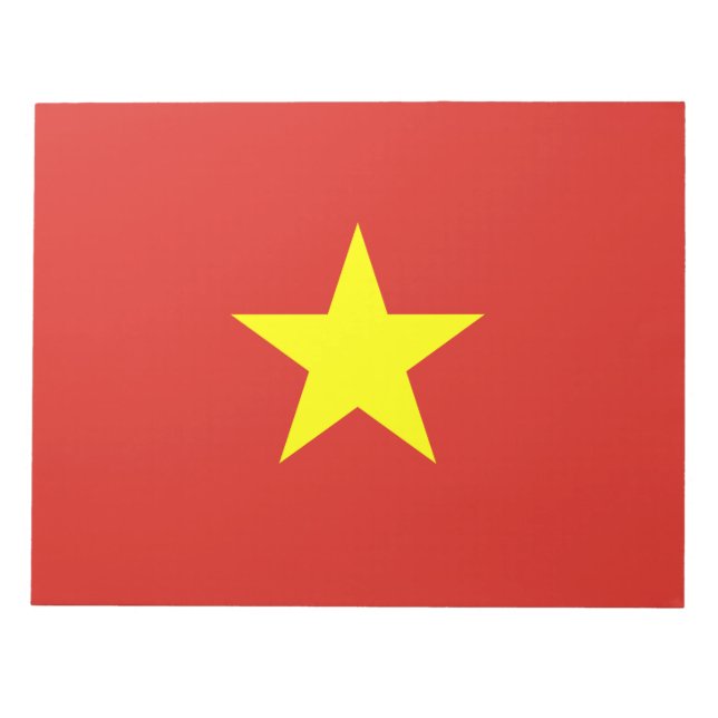 Flag of Vietnam Notepad (Front)