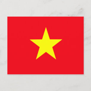 Flag of Vietnam Postcard
