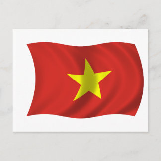 Flag of Vietnam Postcard
