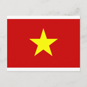 Flag of Vietnam Postcard