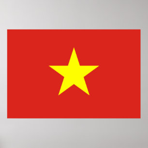 Flag of Vietnam Poster