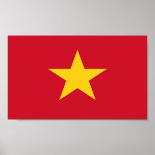 Flag of Vietnam Poster