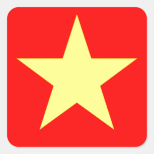 Flag of Vietnam Square Sticker