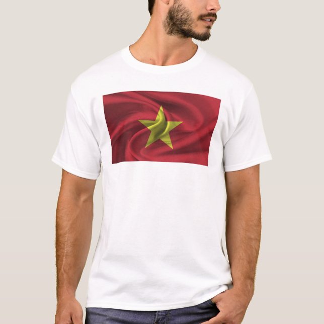 Flag Of Vietnam T-Shirt (Front)