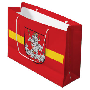 Flag of Vilnius, Lithuania Large Gift Bag