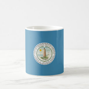 Flag of Virginia Beach (Virginia, USA) Coffee Mug