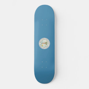 Flag of Virginia Beach (Virginia, USA) Skateboard
