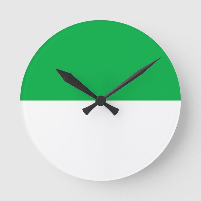 Flag of Vlieland Round Clock (Front)