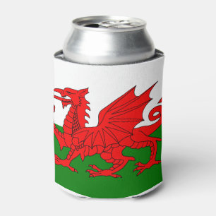 Flag of Wales Can Cooler