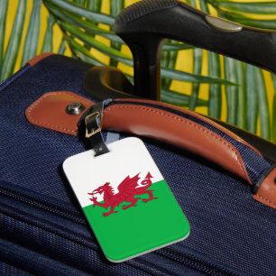 Flag of Wales (Cymru) Luggage Tag