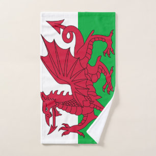 Flag of Wales Hand Towel