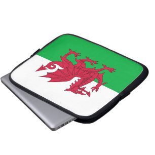 Flag of Wales Laptop Sleeve