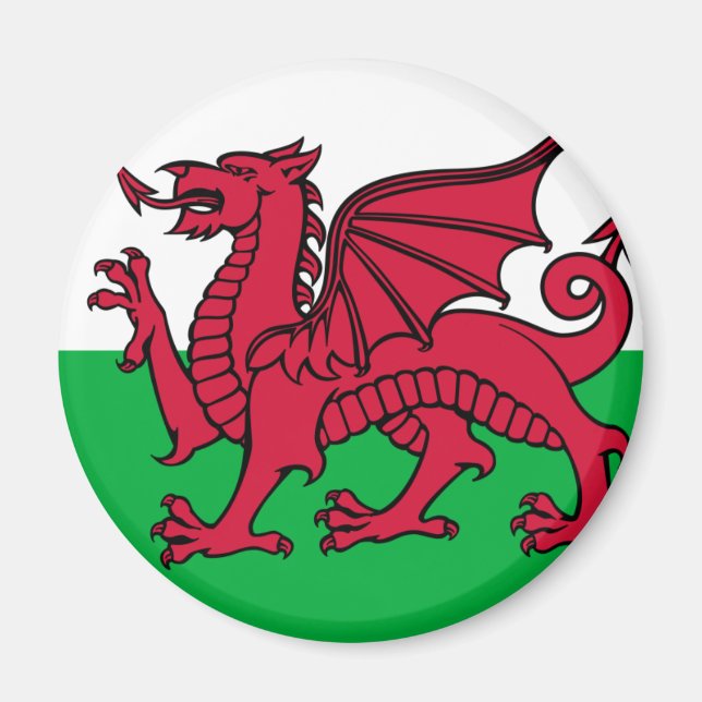 Flag of Wales Magnet (Front)