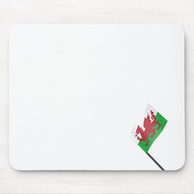 Flag of Wales Mouse Mat (Front)