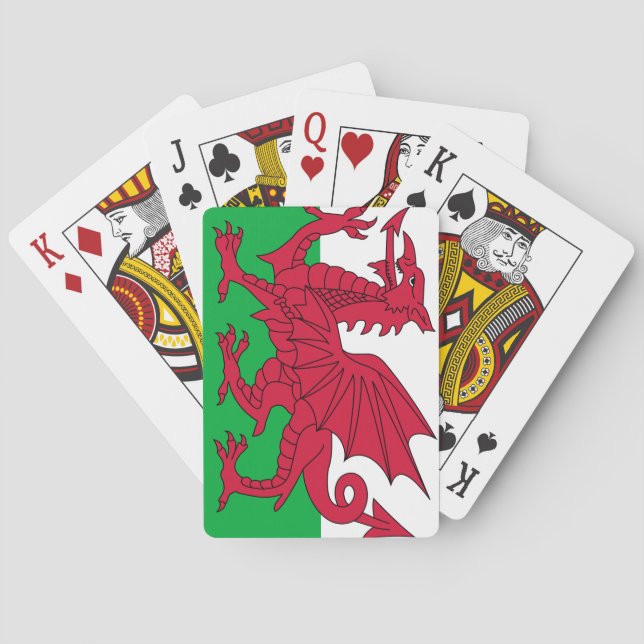 Flag of Wales Playing Cards (Back)