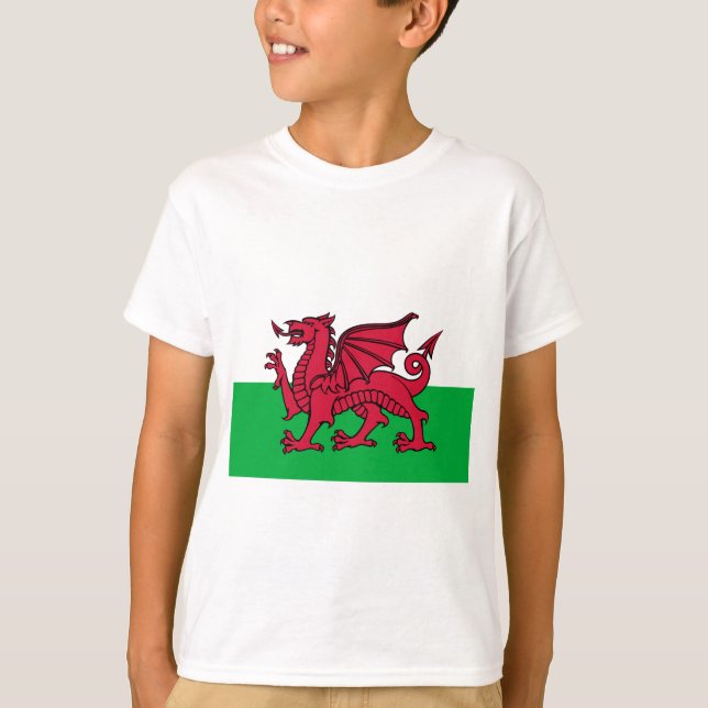 Flag of Wales T-Shirt (Front)