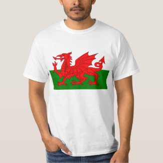 Flag of Wales T Shirt