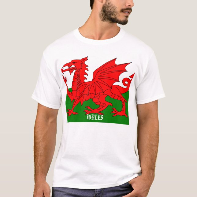 Flag of Wales Tee (Front)