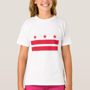 Flag of Washington D.C. (District of Columbia) T-Shirt