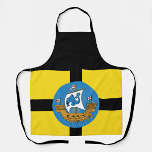 Flag of Wellington City, New Zealand Apron