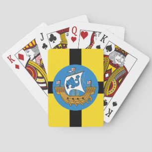 Flag of Wellington City, New Zealand Playing Cards