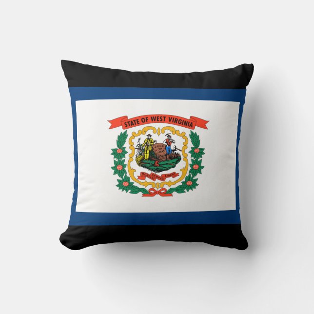 Flag of West Virginia Cushion (Front)