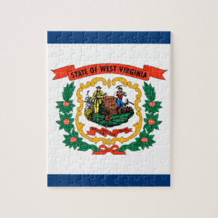 Flag Of West Virginia Jigsaw Puzzle