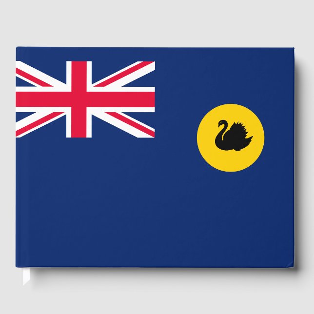 Flag of Western Australia State Guest Book (Front)