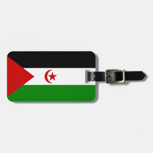 Flag of Western Sahara Easy ID Personal Luggage Tag