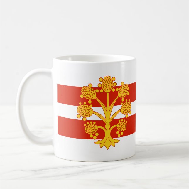 Flag of Westmorland Coffee Mug (Left)