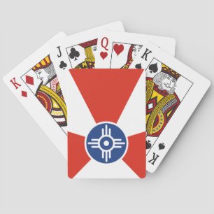 Flag of Wichita (Kansas, USA) Playing Cards
