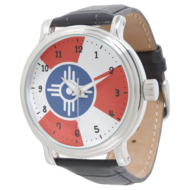 Flag of Wichita, Texas Watch (Angled)