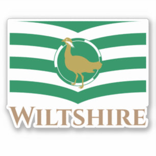 Flag of Wiltshire - ENGLAND