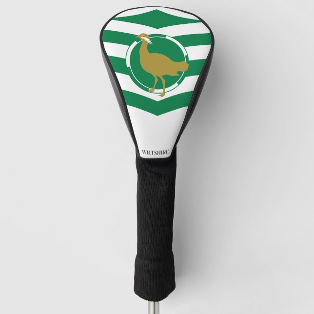 Flag of Wiltshire - ENGLAND Golf Head Cover (Front)