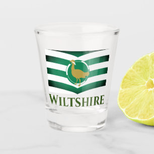 Flag of Wiltshire - ENGLAND Shot Glass