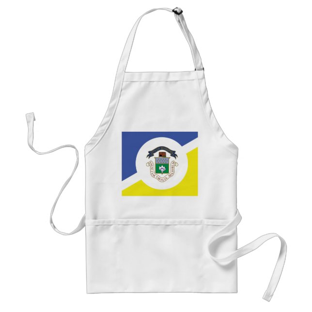Flag of Winnipeg, Manitoba Adult Apron (Front)