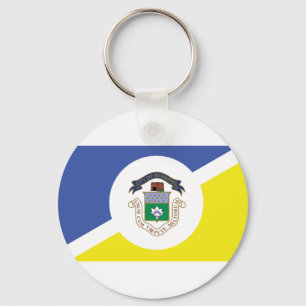 Flag of Winnipeg, Manitoba Keychain