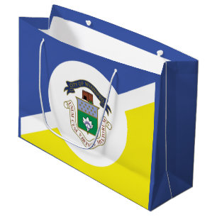 Flag of Winnipeg, Manitoba Large Gift Bag