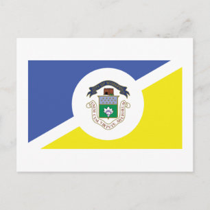 Flag of Winnipeg, Manitoba Postcard