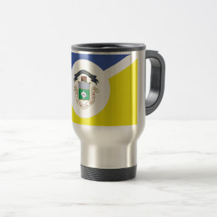 Flag of Winnipeg, Manitoba Travel Mug