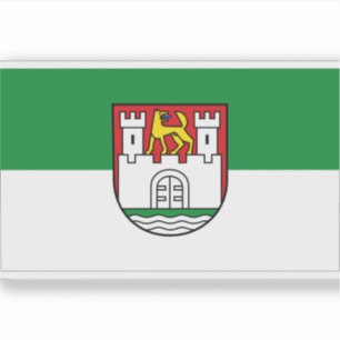 Flag of Wolfsburg, Germany