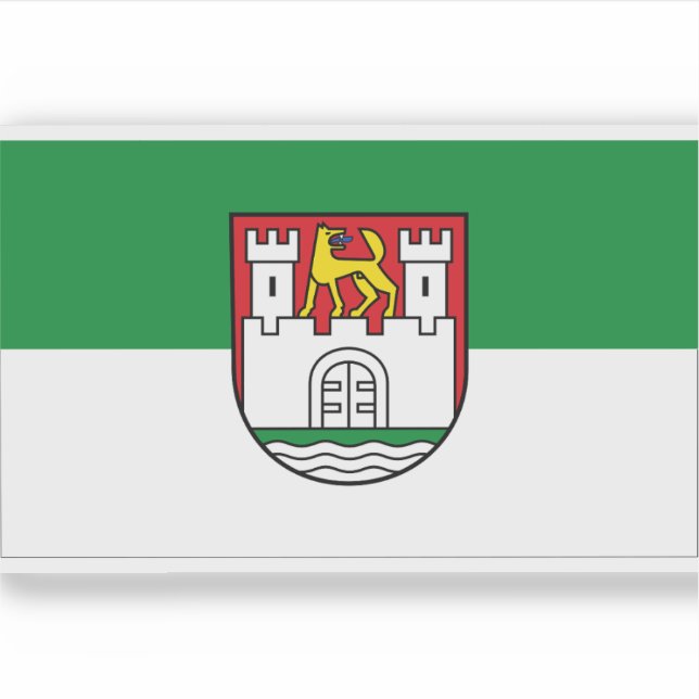Flag of Wolfsburg, Germany (Front)