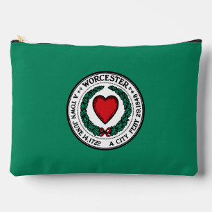 Flag of Worcester, Massachusetts  Accessory Pouch