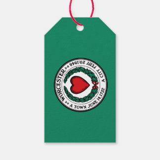 Flag of Worcester, Massachusetts Gift Tags