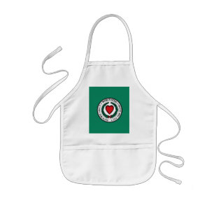 Flag of Worcester, Massachusetts  Kids Apron