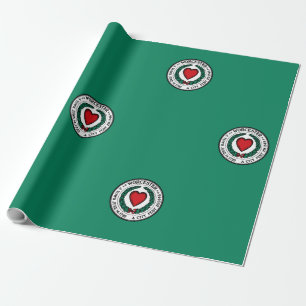 Flag of Worcester, Massachusetts Wrapping Paper