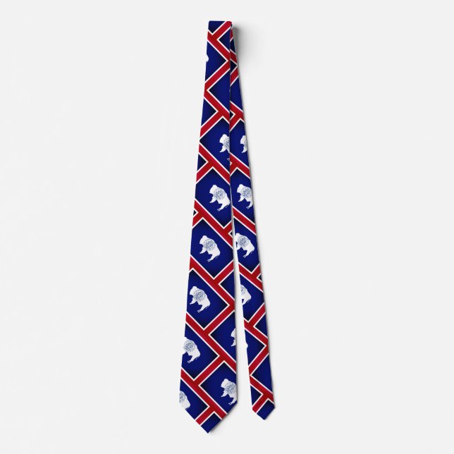 Flag of Wyoming Tie (Front)