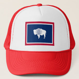 Flag of Wyoming Trucker Hat
