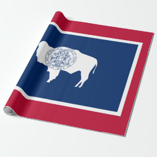 Flag of Wyoming Wrapping Paper