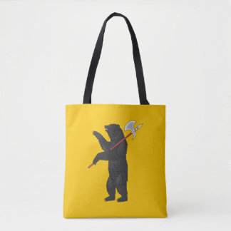 Flag of Yaroslavl oblast Tote Bag